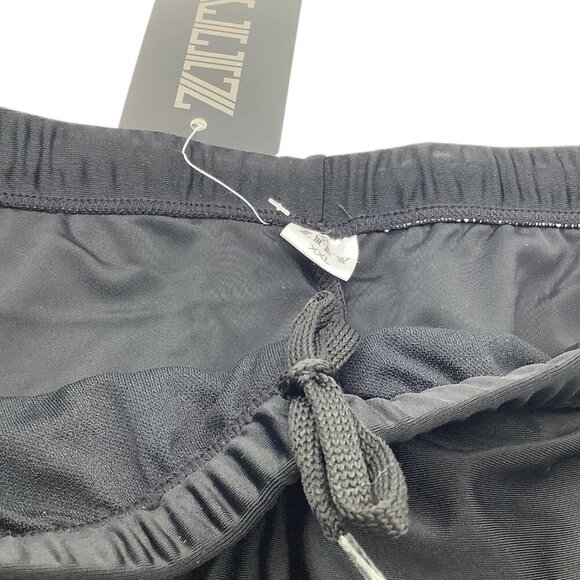 ZITY Womens Shorts Black Drawstring Elastic Waist Lightweight Casual Size XXL - Picture 3 of 9